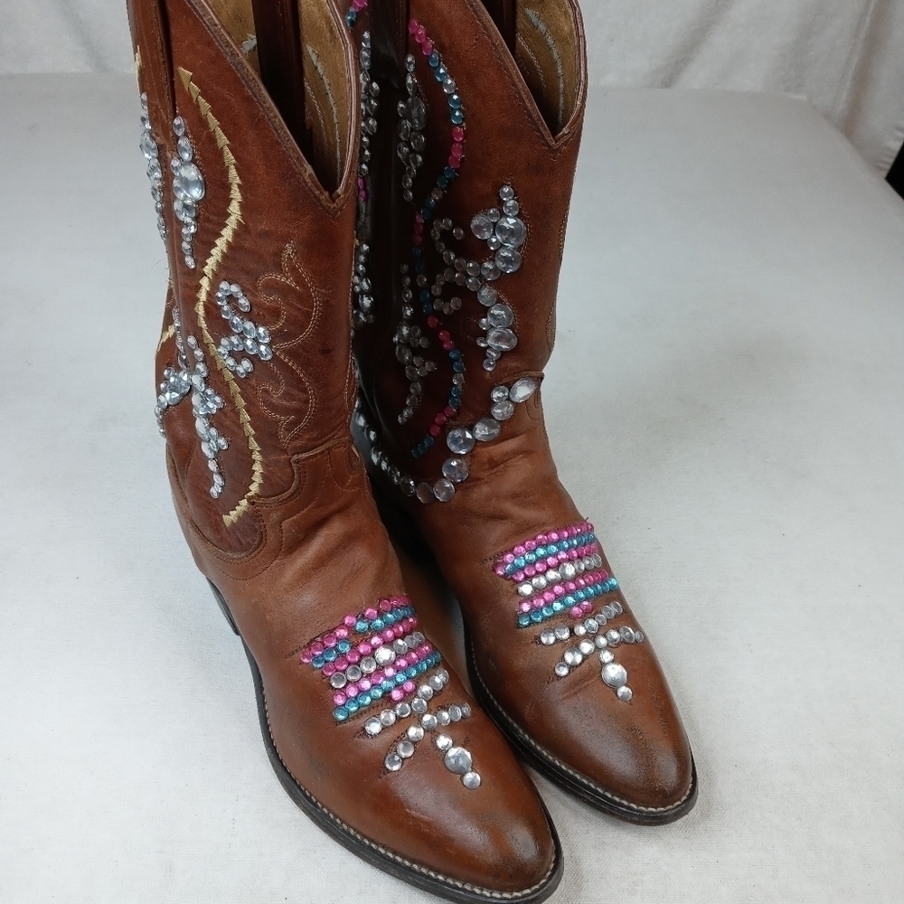 Justin L4936 'Rhinestone Cowgirl' Saltillo Western